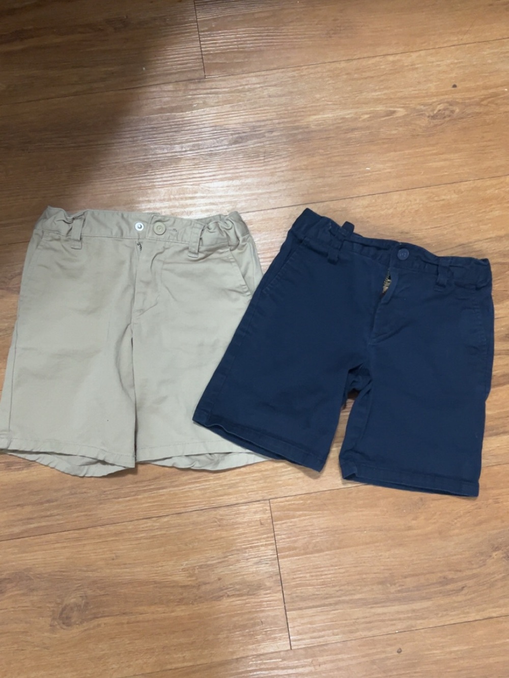 Cat & Jack Boys 2-Pack Pull-On Shorts - Navy & Khaki